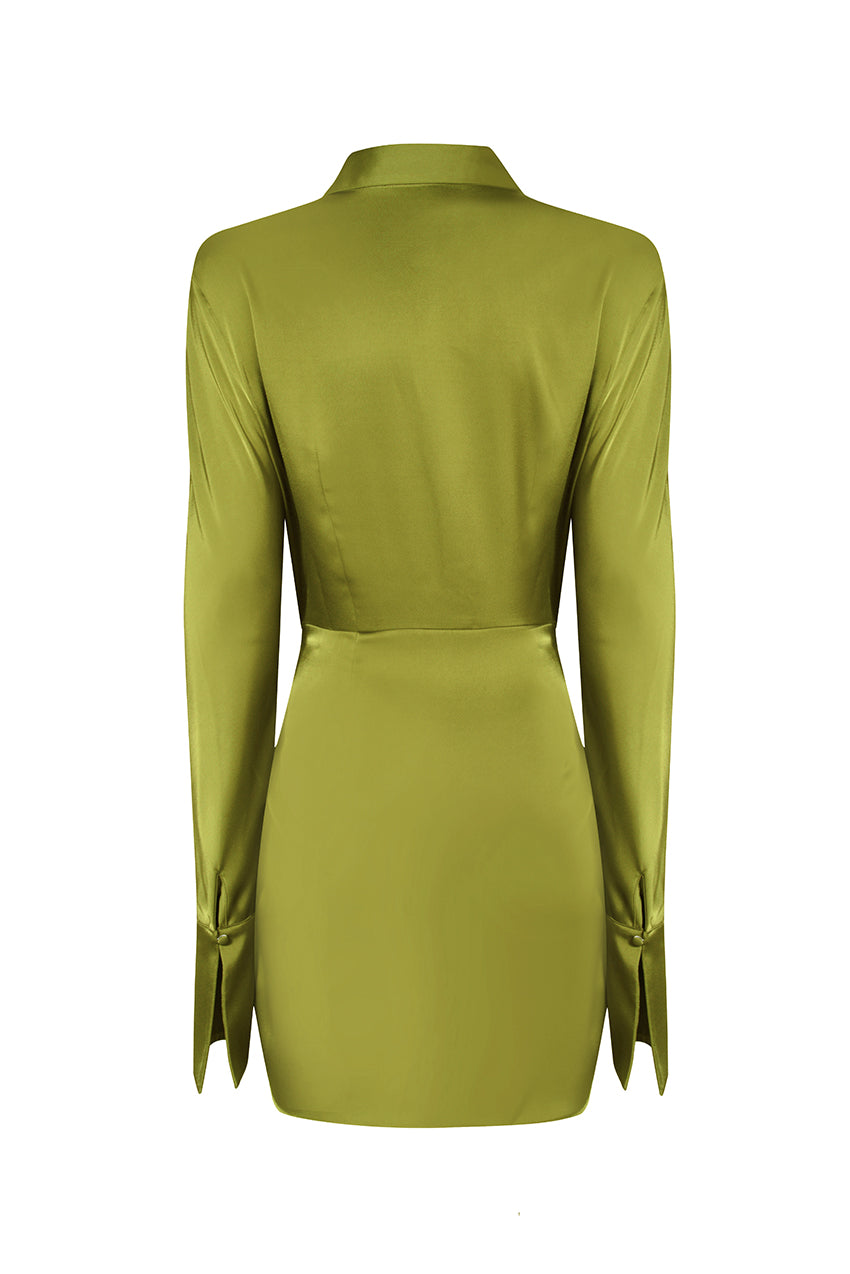 Alanis Dress Cypress Green